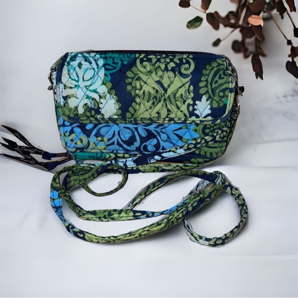 Vera Bradley Carribean Sea mini crossbody bag